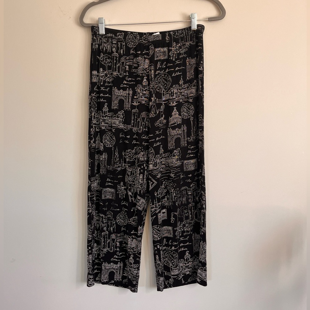 Vintage Printed Pant
